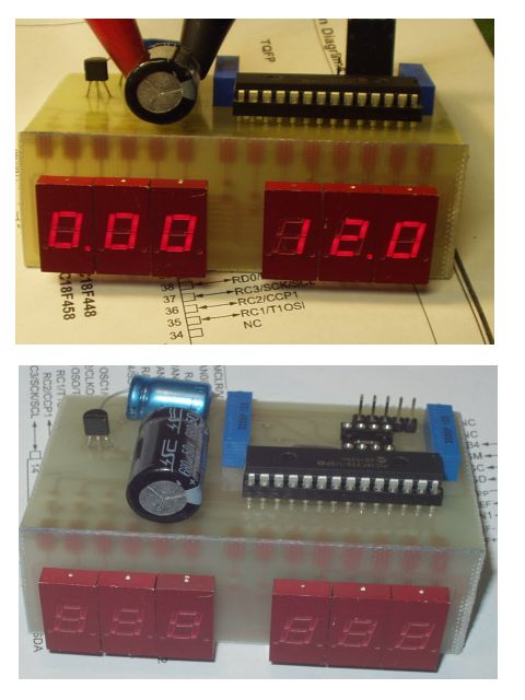 VA-meter z PIC18F258