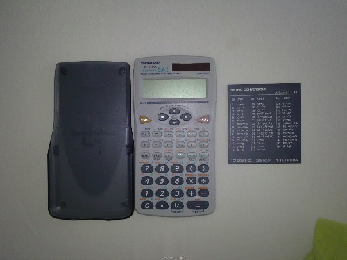 www.elektronik.si :: Poglej temo - P:Kalkulator SHARP EL - 546VA