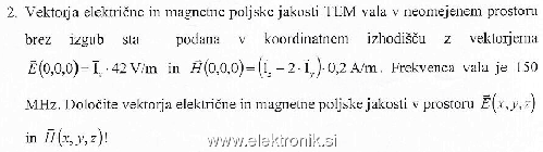 električna_in_magnetna_poljska_jakost_TEM_vala_v_neomejenem_prostoru_brez_izgub.PNG